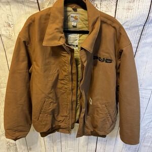 Carhartt FR Jacket Brown Made In The USA Size XL